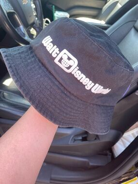 Walt Disney World Black Bucket Hat